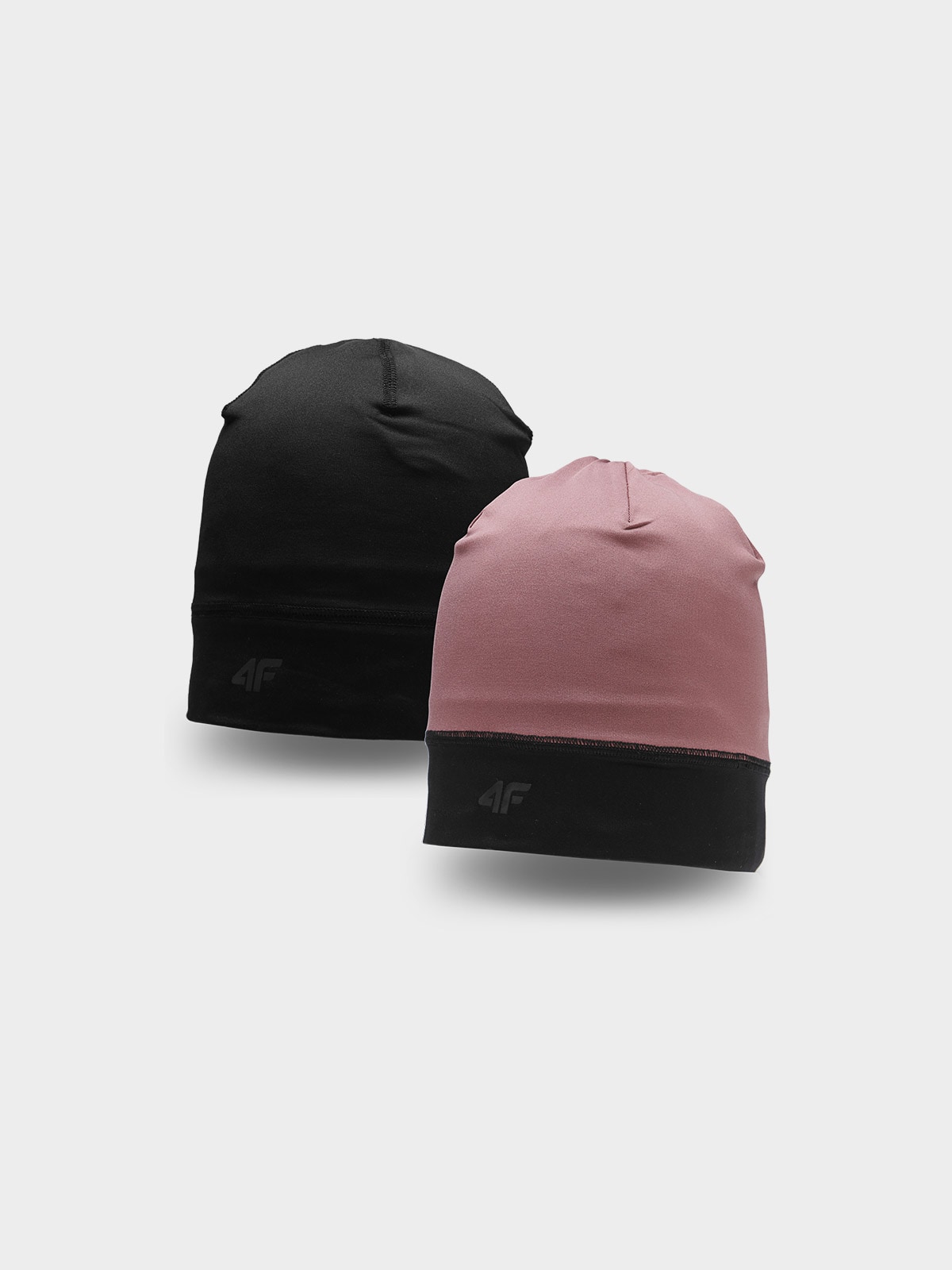 Unisex dvojstranná bežecká čiapka - ružová/čierna