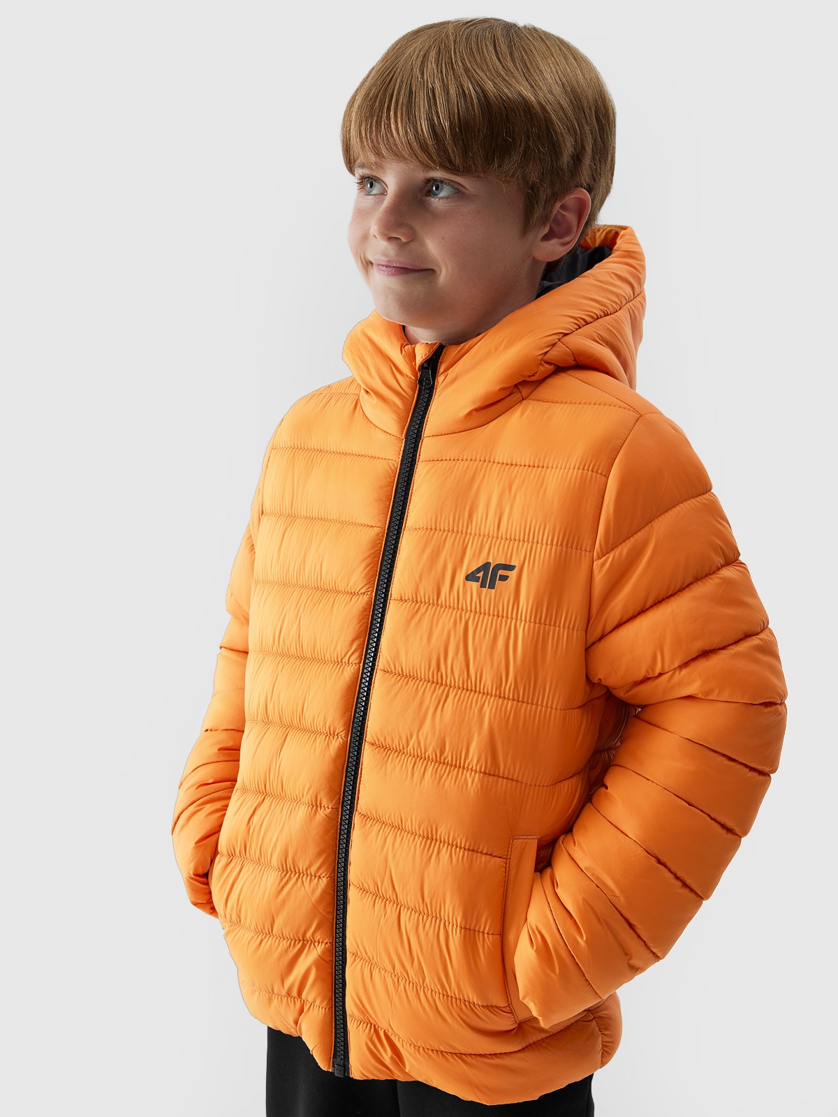 Chlapčenská zatepľovacia bunda so syntetickou výplňou