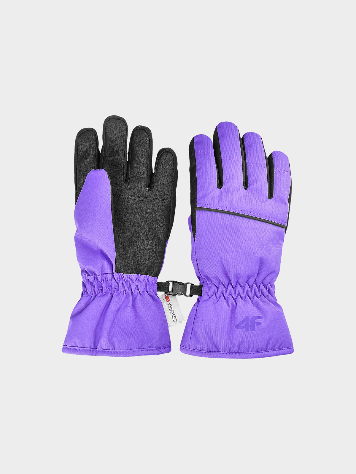 Dievčenské lyžiarske rukavice Thinsulate© - fialové