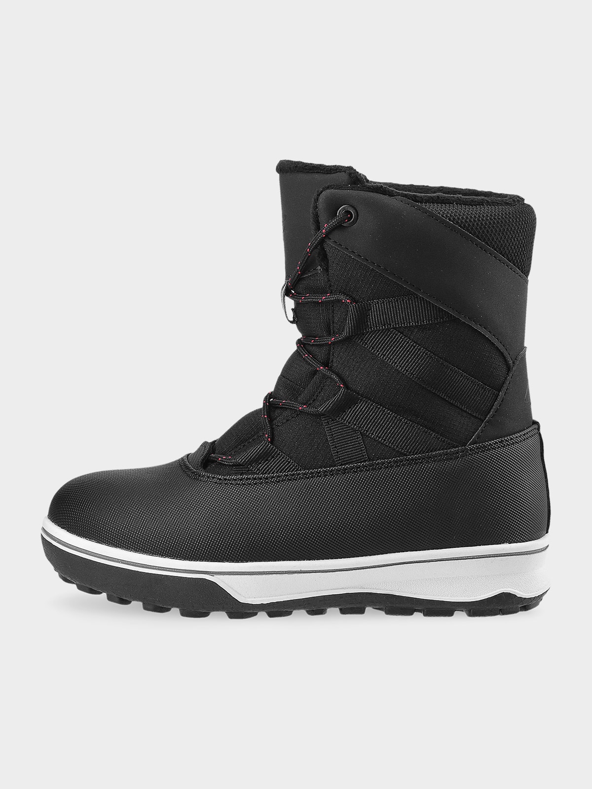 Chlapčenské zateplené topánky do snehu - čierne