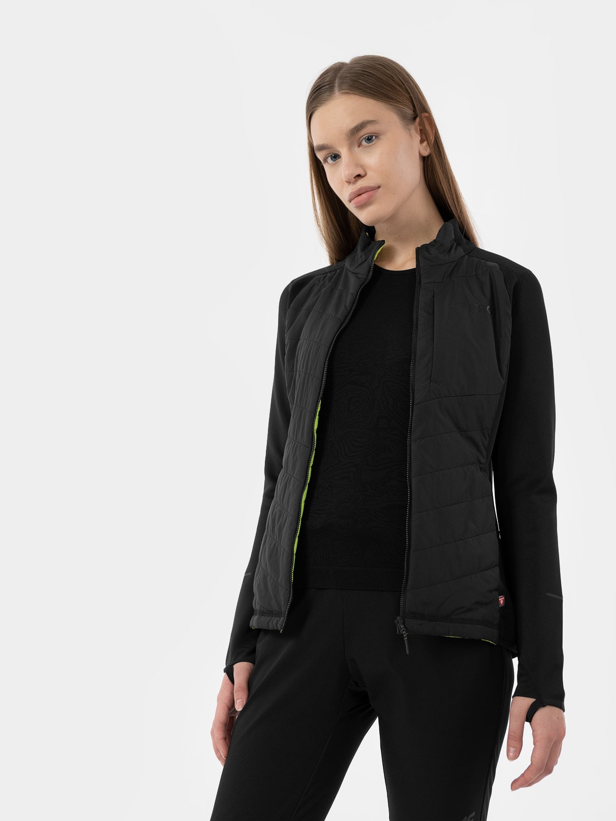 Dámska obojstranná bežecká bunda 4FPRO Primaloft® Black Eco