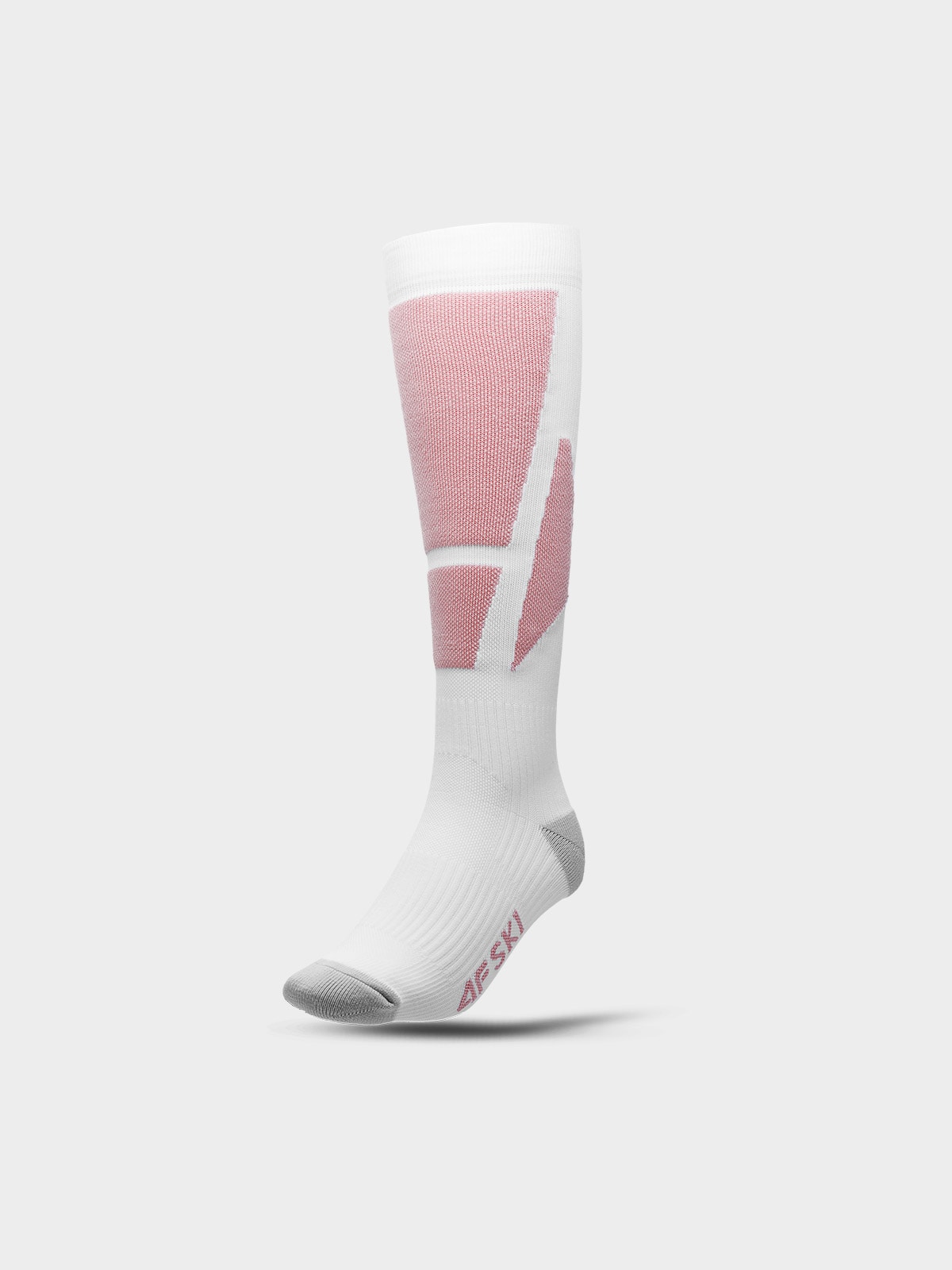 Dámske lyžiarske ponožky - biele