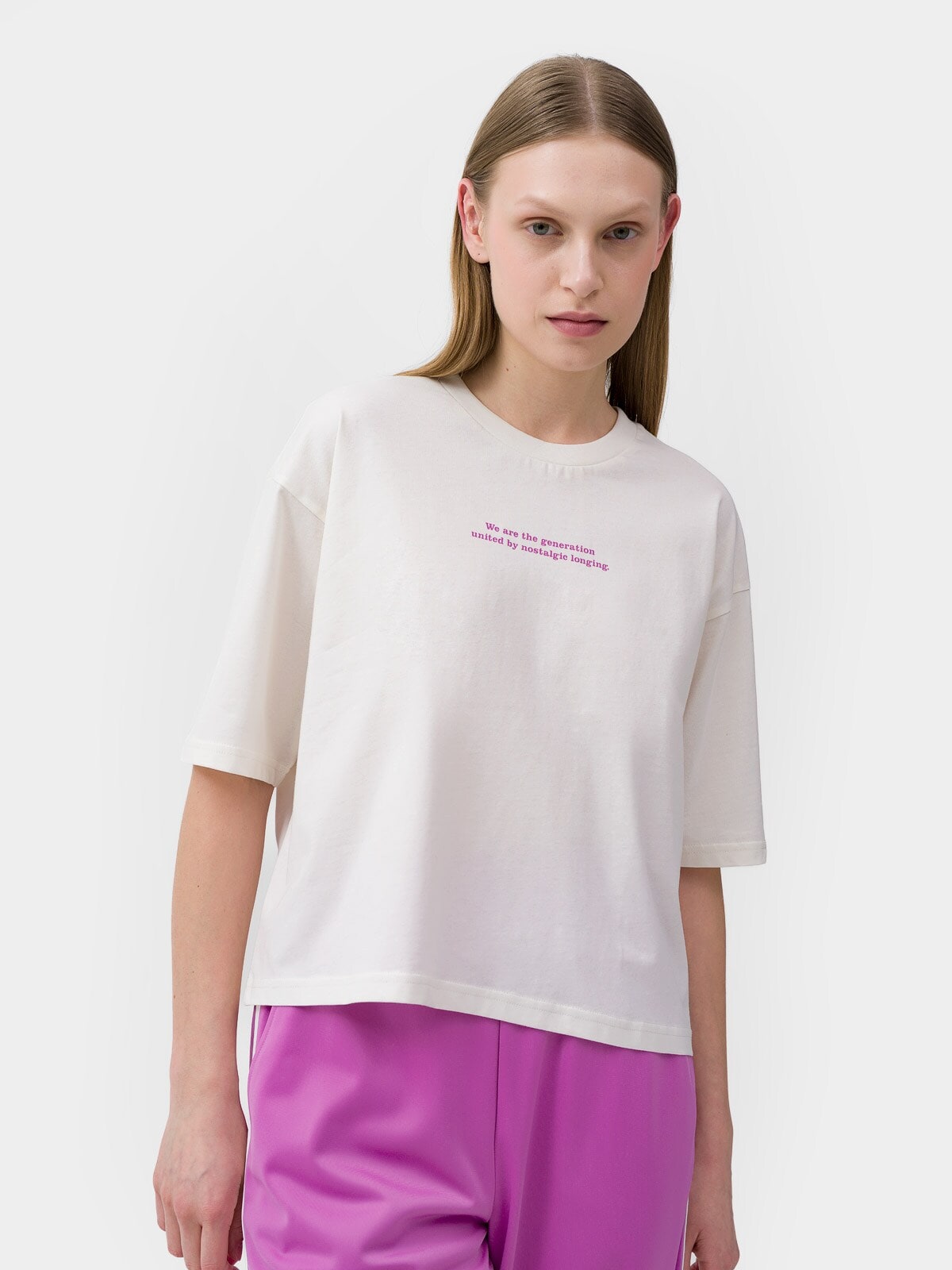 Dámske crop-top  tričko z organickej bavlny 1